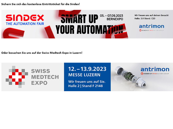SINDEX 2023 / Swiss Medtech Expo
